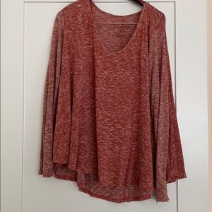 Free People Knit Long-Sleeve Top